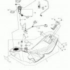 MOUNTAIN MAX 800 165 (MM8N65ML) Топливный бак