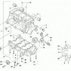 M 9000 KING CAT 162 BLACK [S2019M9XKCUSB] Crankcase assembly [104546]