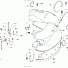 ZR 6000 R XC BLACK [S2021ACDRXUSB] Exhaust assembly [106208]