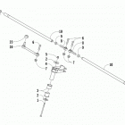 M 6000 ALPHA ONE ES 154 CHARCOAL [S2020M6DA1USB] Tie rod assembly [102614]