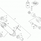 NORSEMAN 8000 X ES 153 RED  [S2021BCHLDUSR] Rear suspension rear arm shock absorber [108043]