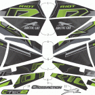 RIOT 8000 ES 146 (1.6) CHARCOAL [S2021RTHLXUSB] Decals [108292]