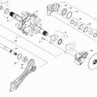 M 8000 HARDCORE ALPHA ONE ES 165 (3.0) RED SK [S2021MHHKAUSR] Drive train shafts and brake assemblies [108602]