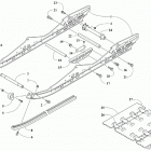ZR 6000 R XC BLACK [S2021ACDRXUSB] Slide rail and track assembly [107451]