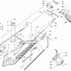 RIOT 6000 ES 146 CHARCOAL [S2020RTDLXUSB] Tunnel and snowflap assembly [107896]