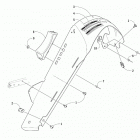ZR 6000 R XC BLACK [S2021ACDRXUSB] Belt guard assembly [106204]