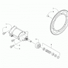 ZR 8000 ES 137 iACT GREEN [S2020ZXHQSUSG] Starter motor assembly [107997]