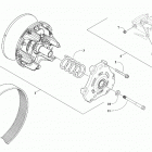 RIOT 8000 ES 146 (2.0) GREEN INTERNATIONAL [S2020RTHLTOSG] Drive clutch [107987]