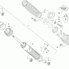 NORSEMAN 8000 X ES 153 RED  [S2021BCHLDUSR] Front suspension shock absorber assembly [108252]