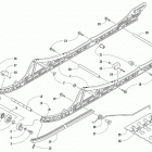 M 8000 MOUNTAIN CAT 153 BLACK [S2019M8HMCUSB] Slide rail and track assembly [107273]