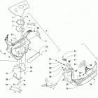 M 8000 MOUNTAIN CAT ALPHA ONE ES 165 SILVER [S2020M8HA1USS] Skid plate assembly [108104]