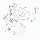 M 9000 KING CAT 162 BLACK [S2019M9XKCUSB] Battery and tray assembly [104786]