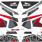 M 8000 MOUNTAIN CAT ALPHA ONE 165 (3.0) ATAC RED [S2021MCHAAUSR] Decals [108870]