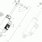 ZR 6000 R XC BLACK [S2021ACDRXUSB] Rear suspension rear arm shock absorber [106197]