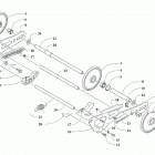 BLAST 4000 LT RED [S2021JABUTUSR] Articulating skid frame assembly [108839]