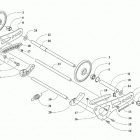 NORSEMAN 8000 X ES 153 RED  [S2021BCHLDUSR] Articulating skid frame assembly [108269]
