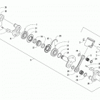 M 8000 MOUNTAIN CAT 153 BLACK [S2019M8HMCUSB] Piston and crankshaft [106998]