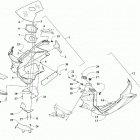 NORSEMAN 8000 X ES 153 RED  [S2021BCHLDUSR] Skid plate assembly [108264]