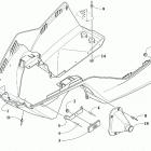 ZR 200 ES RED INTERNATIONAL SK (S2021ZRAKCOSR) Belly pan assembly [108462]