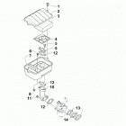 ZR 120 BLACK [S2019ZRAAAUSB] Air cleaner assembly [92352]