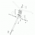 ZR 6000 R SX GREEN [S2019ACDPRUSG] Steering post assembly [106230]