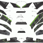 ZR 9000 THUNDERCAT 137 ATAC GREEN [S2021ZXXTQUSG] Decals [108821]
