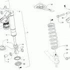 ZR 6000 LTD ES 137 iACT GREEN [S2020ZXDQSUSG] Front suspension shock absorber assembly [107935]
