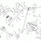 NORSEMAN 8000 X ES 153 RED  [S2021BCHLDUSR] Steering support assembly [108065]