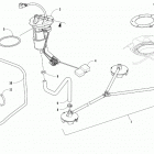 M 8000 MOUNTAIN CAT ALPHA ONE ES 154 SILVER INTERNATIONAL [S2020M8HA3OSS] Fuel pump assembly [107985]