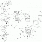 007 - SUMMIT 850 E-TEC - X with EXPERT Package - 165 02- engine - exhaust