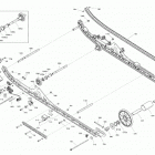 002 - FREERIDE 154 850 E-TEC - North America 05- suspension - rear - lower section