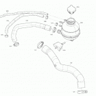 007 - SUMMIT 850 E-TEC - X with EXPERT Package - 165 02- engine - cooling