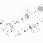 004 - SKANDIC WT 600 ACE - North America 04- drive - pulley