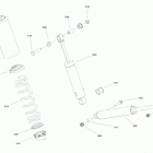 003 - SKANDIC WT 600R E-TEC - North America 05- suspension - rear shocks