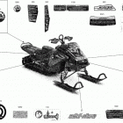 007 - SUMMIT 850 E-TEC - X with EXPERT Package - 165 07- body - decals
