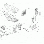 001 - GRAND TOURING 600R E-TEC - North America 07- body - seat - limited