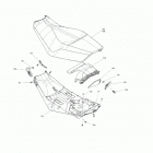 007 - RENEGADE 850 E-TEC - Enduro - North America 07- body - seat - enduro