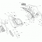 006 - SUMMIT 850 E-TEC - X with EXPERT Package - 165 07- body - side panels