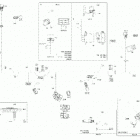 003 - BACKCOUNTRY 850 E-TEC - STD - North America 08- electric - main harness - 515178605 - model with mul...