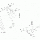 003 - BACKCOUNTRY 850 E-TEC - XRS - Europe 05- suspension - rear shocks