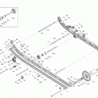 012 - SUMMIT 850 E-TEC Turbo - X with EXPERT Package - 154 05- suspension - rear - lower section