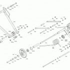 007 - SUMMIT 850 E-TEC - X with EXPERT Package - 165 05- suspension - rear - upper section
