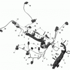 012 - SUMMIT 850 E-TEC Turbo - X with EXPERT Package - 165 01- rotax - engine harness - turbo