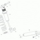003 - SUMMIT 850 E-TEC - X - North America 05- suspension - rear shocks
