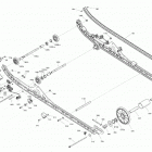 003 - SUMMIT 850 E-TEC - X - Europe 05- suspension - rear - lower section  - model 154''