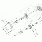 003 - MXZ 600R E-TEC - X - North America 04- drive - pulley