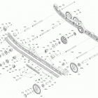 002 - RENEGADE 600R E-TEC - X Iron Dog - Europe 05- suspension - rear - lower section