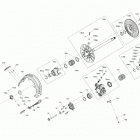 001 - TUNDRA 600 EFI - LT - Europe 04- drive - pulley