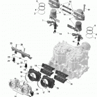007 - SUMMIT 850 E-TEC - X with EXPERT Package - 165 01- rotax - efi