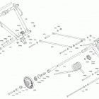 002 - GRAND TOURING 600 ACE - North America 05- suspension - rear - upper section